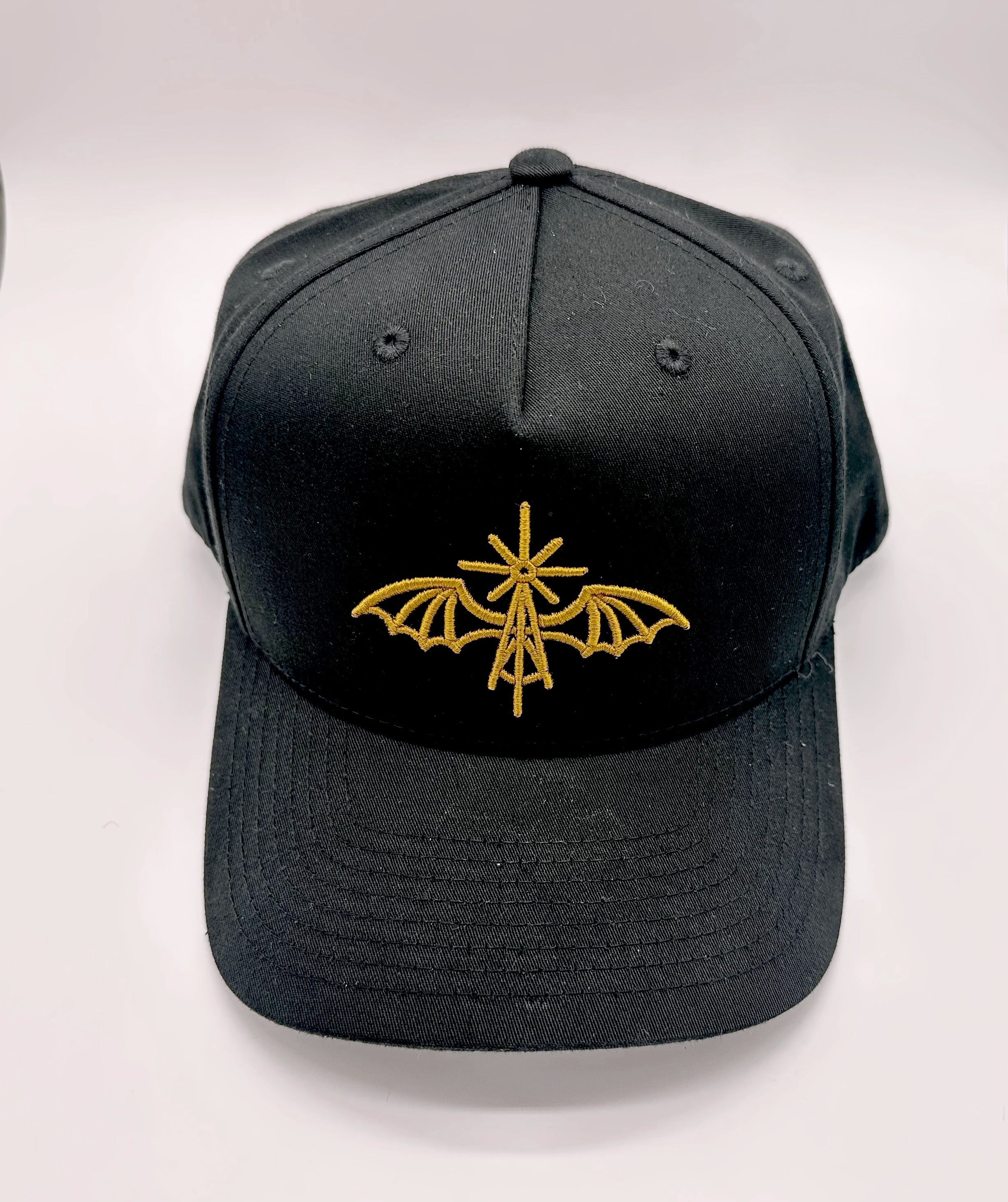 Black "Radio Co" Bat Hat