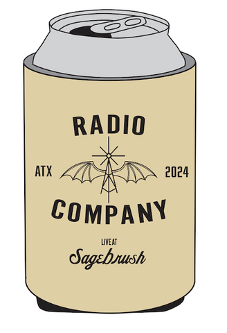 "Radio Company Live in Austin" Koozie