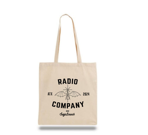 "Radio Company Live in Austin" Tote Bag